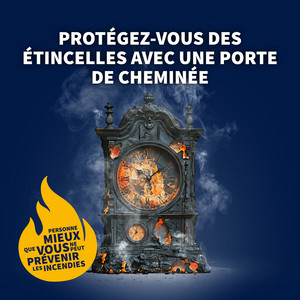 Une horloge qui fume